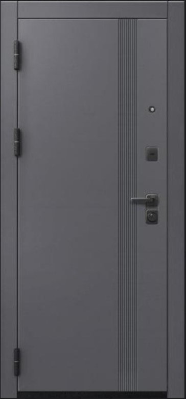 Товар Дверь V-17 Черный муар + Кашемир графит - Кашемир грей DIS007355