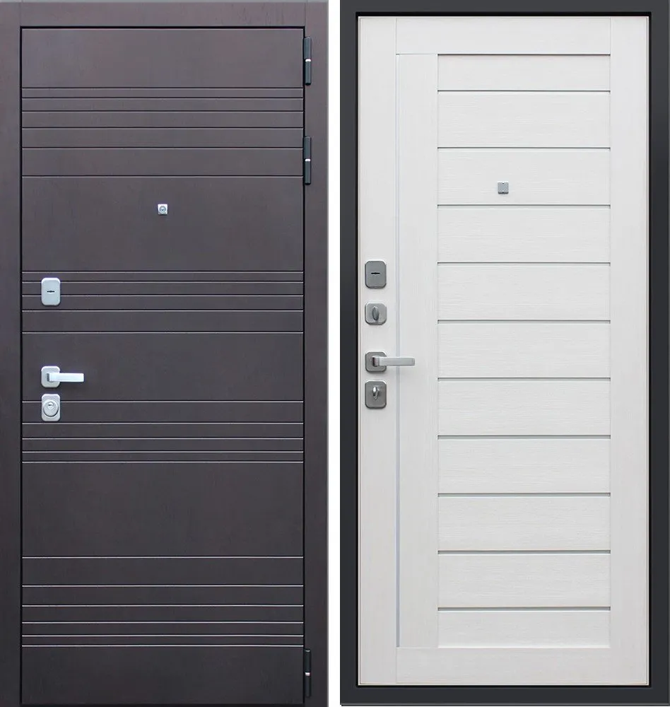 Дверь  Дуэт Белая лиственница DIS001917